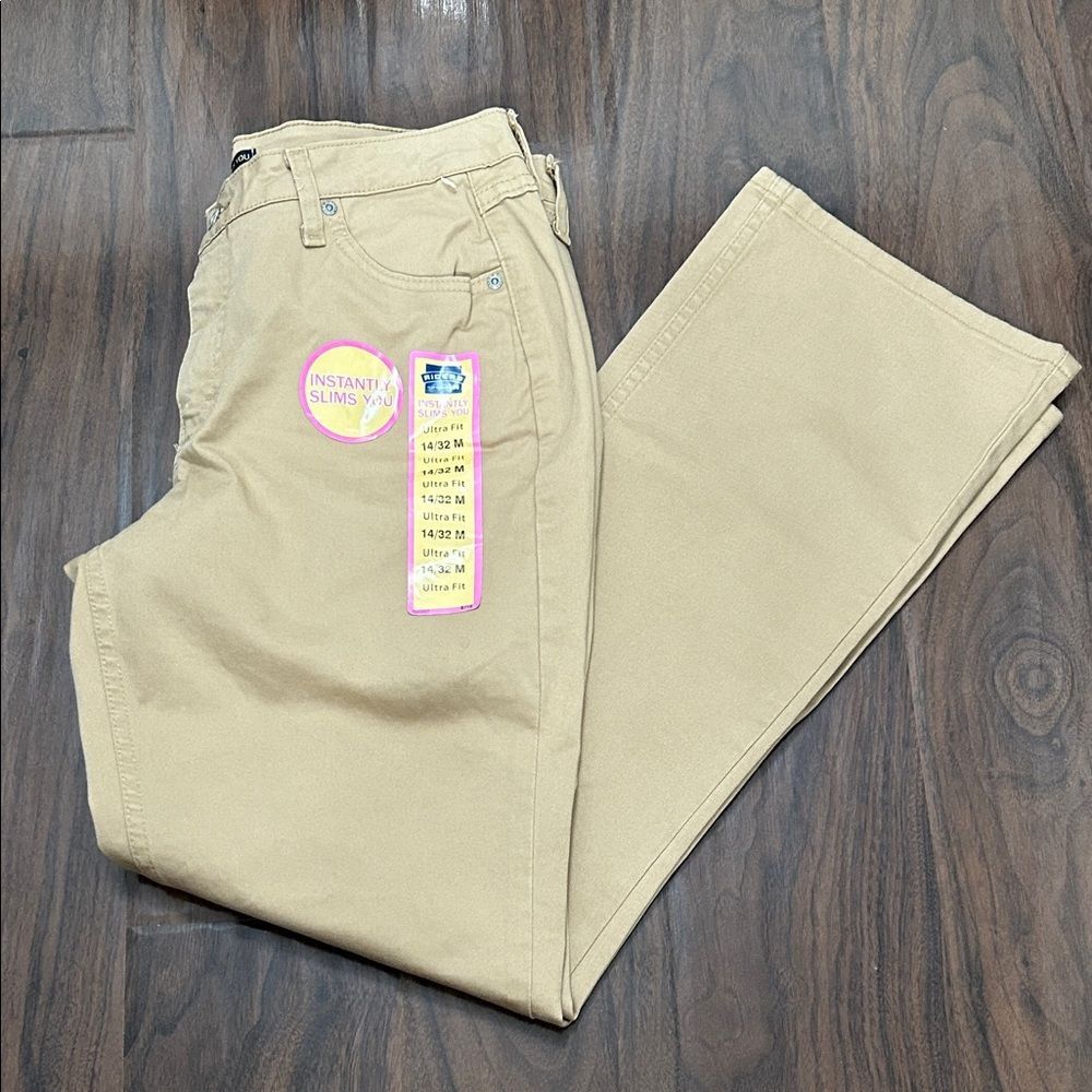 Riders by Lee Slimming Khaki Pants
